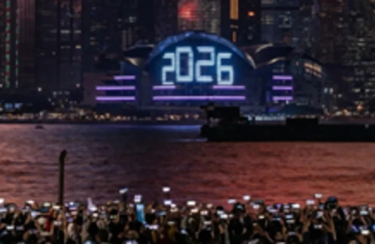 Обратный отсчет до Нового года в Гонконге. Фото: Управление по туризму Гонконга